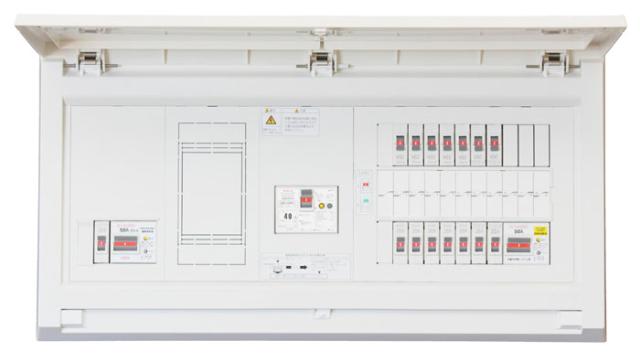 テンパール工業 MALG35103IT2B2E4 発電システム対応住宅盤 扉付 リミッタースペース付 50A 10+3