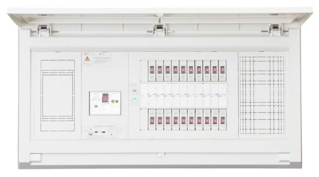 十パール産業 MALG36182P 標準尺度住まい分電盤 扉付 リミッタースペース付 60A 1EX14 2EX4