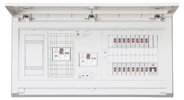 テンパール工業 MALG36202T2GS2 発電システム対応住宅盤 扉付 60A 20+2