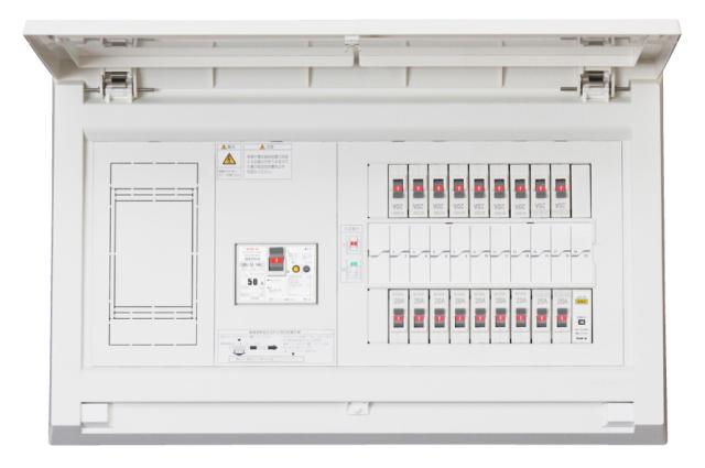 テンパール工業 MALG36221LA1 機能付住宅用分電盤 扉付 リミッタースペース付 60A 22+1
