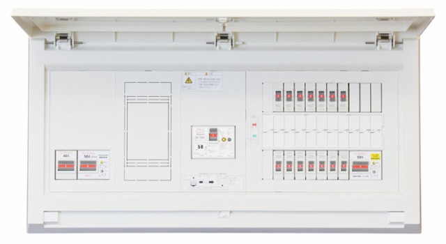 テンパール工業 MALG36303IT2B4E4 発電システム対応住宅盤 扉付 リミッタースペース付 60A 30+3