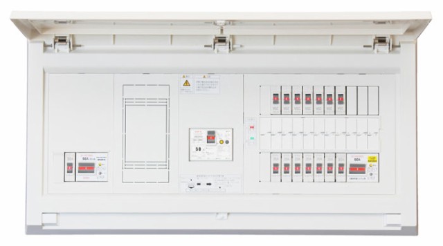 テンパール工業 MALG37183IT2B3E4 発電システム対応住宅盤 扉付 リミッタースペース付 75A 18+3