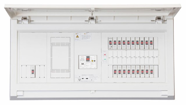 テンパール工業 MALG37222IB2EV1 オール電化対応住宅盤 扉付 リミッタースペース付 75A 22+2EV