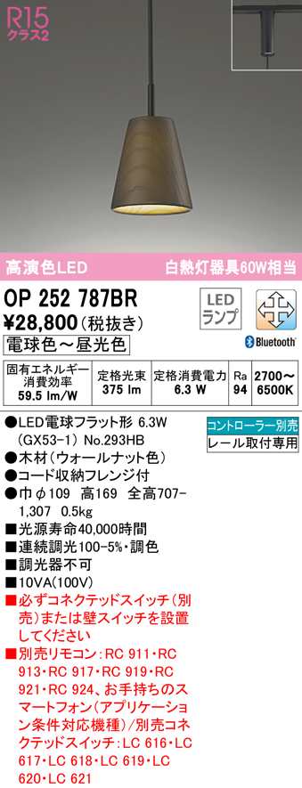 送料無料) オーデリック OP252787BR ペンダントライト LEDランプ 電球