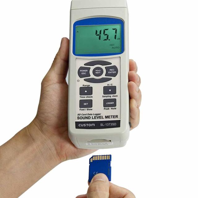 カスタム SL-1373SD データロガー騒音計_1