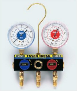 タスコ TASCO TA120KH ボールバルブ式マニホールド