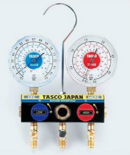 タスコ TASCO TA120WH ボールバルブ式マニホールドの通販は