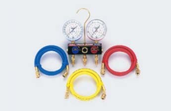 タスコ TASCO TA124EK-2 ボールバルブ式ゲージマニホールドの通販は 18,751円