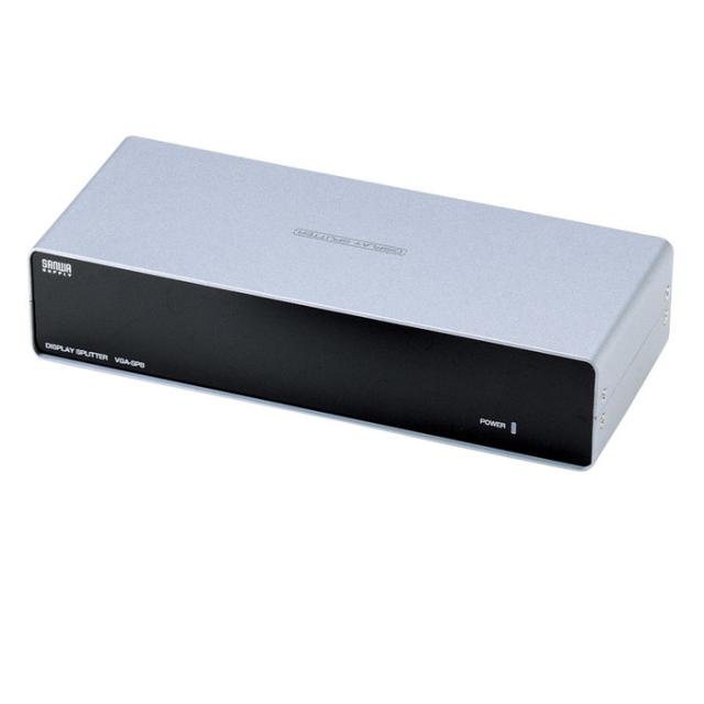 サンワサプライ VGA-SP8 高性能ディスプレイ分配器(8分配)