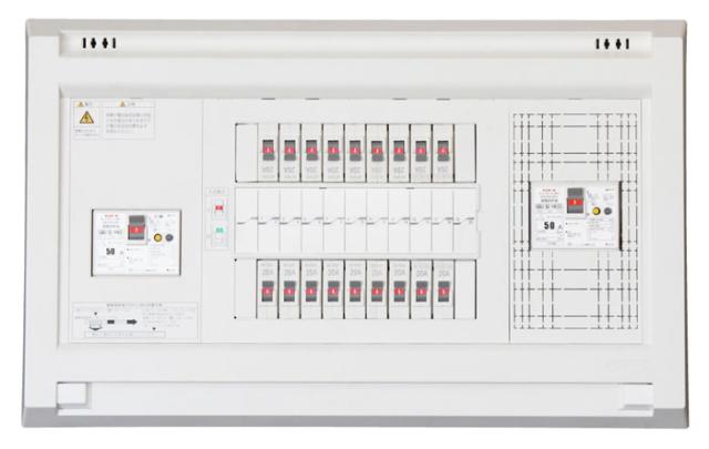 テンパール工業 YAG310182T21 発電システム対応住宅盤 扉無し リミッタースペース無し 100A 18+2の通販は 32,811円