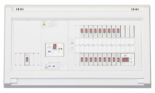 テンパール工業 YAG310223IT2B3 発電システム対応住宅盤 扉無し リミッタースペース無し 100A 22+3