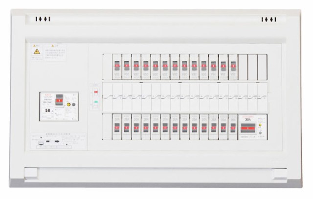 テンパール工業 YAG310303T2 発電システム対応住宅盤 扉無し リミッタースペース無し 100A 30+3