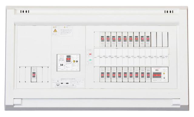 テンパール工業 YAG34103IT2B3 発電システム対応住宅盤 扉無し リミッタースペース無し 40A 10+3