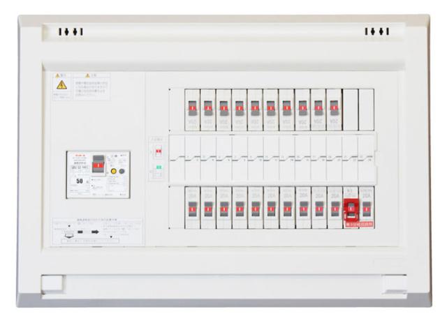 十パール産業 YAG34122N1 役立つこと付住まい用分電盤 扉皆無 リミッタースペース皆無 40A 12+2