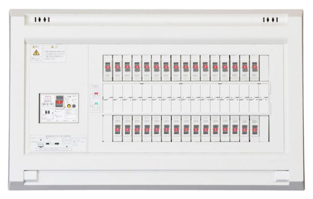 テンパール工業 YAG36182IC3 オール電化対応住宅盤 扉無し リミッタースペース無し 60A 18+2