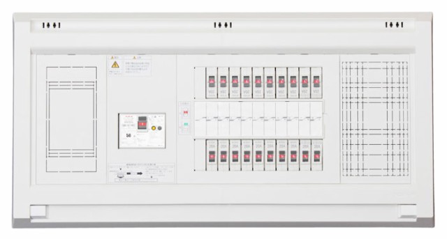 テンパール工業 YALG3412P スタンダード住宅用分電盤 リミッタースペース付 40A 1EX10 2EX2の通販は 19,785円