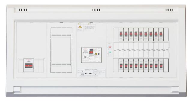 テンパール工業 YALG36262IB4 オール電化対応住宅盤 扉無し リミッタースペース付 60A 26+2