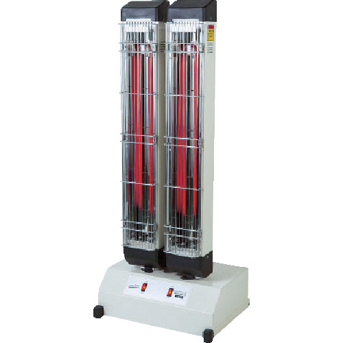 ナカトミ IFH-20TP 遠赤外線電気ヒーター2灯式 三相200Vの通販は