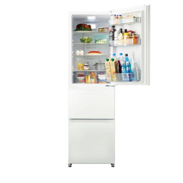 ハイアール JR-CV34C-W 冷凍冷蔵庫 335L リネンホワイト スリムボディ 真ん中大容量野菜室 フレッシュルーム スリモア SLIMORE Haier (法人限定) (代引不可)_16
