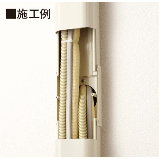 オーケー器材 K-TDB10AC スカイダクトTDシリーズ 背面分岐ジョイント(20個セット) アイボリー オーケー器材 K-TDB10AC スカイダクトTDシリーズ 背面分岐ジョイント