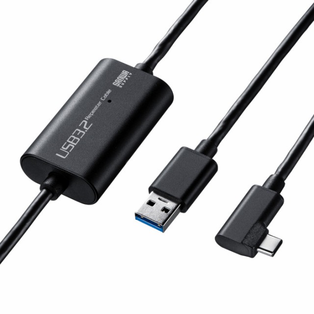 サンワサプライ KB-USB-RLC305 USB3.2 A-TypeCロングケーブル(5m・VRヘッドセット対応) SANWASUPPLYの通販は