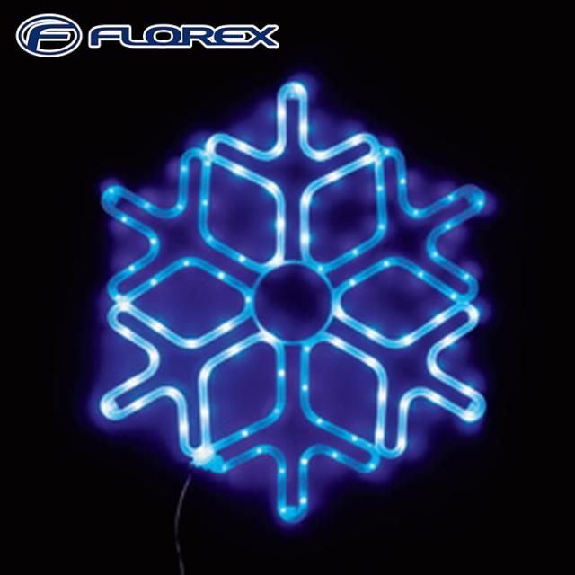フローレックス KT-3681 スマートLEDスノーフレイクライト イルミネーション クリスマス Xmas FLOREX (代引不可)