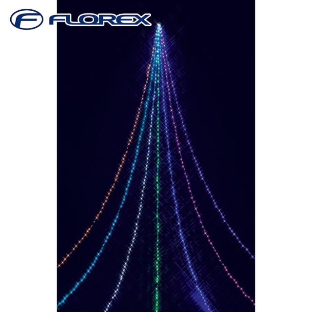 フローレックス KT-3764 5MニュースーパーマルチLEDドレープライト イルミネーション クリスマス Xmas FLOREX (代引不可)