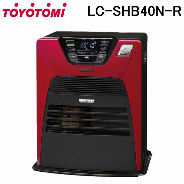 トヨトミ LC-SHB40N-R 石油ファンヒーター ディープレッド