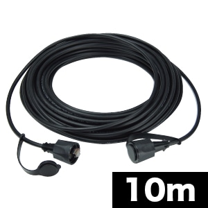 ジェフコム LCAT5E-10WP 屋外用LANコネクタ付ケーブル JEFCOMの通販は