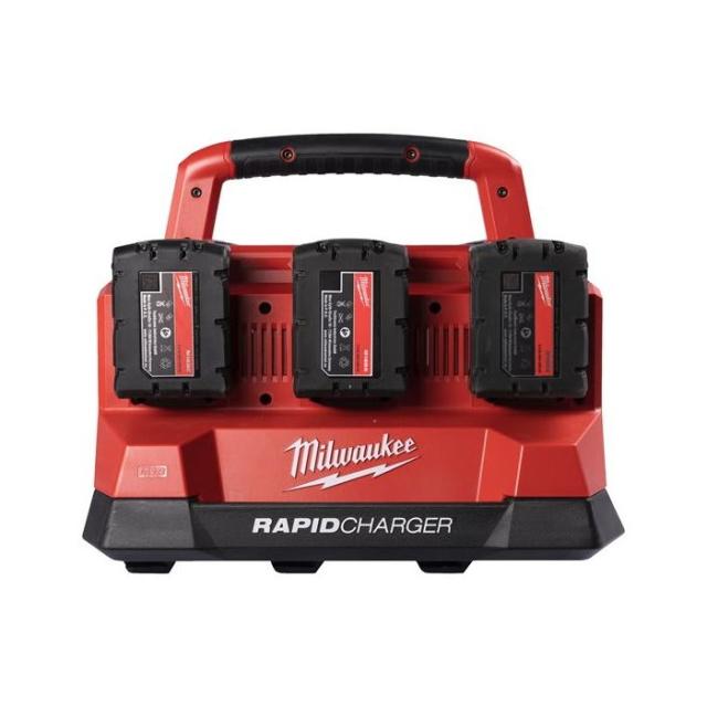 ミルウォーキー M18-PC6-JP M18(TM) PACKOUT(TM)? 6口 充電器 Milwaukee_2