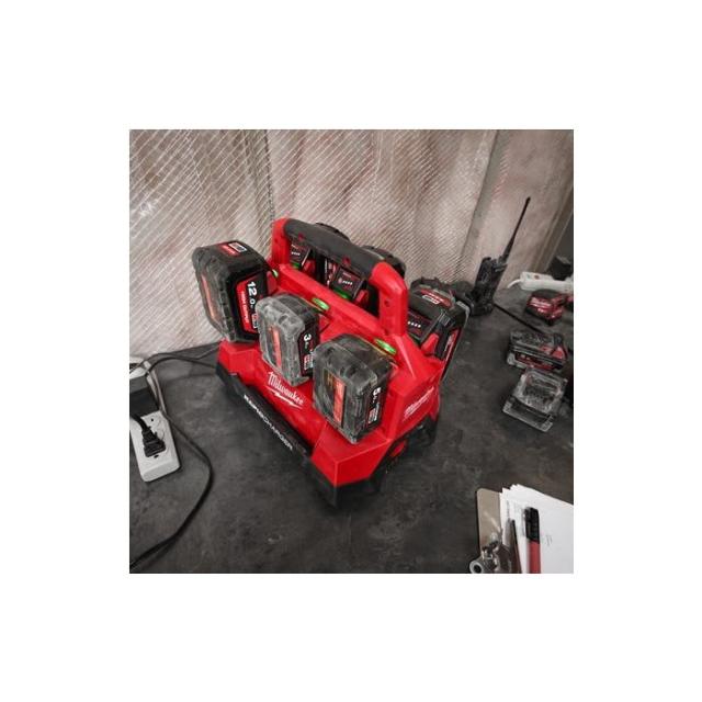 ミルウォーキー M18-PC6-JP M18(TM) PACKOUT(TM)? 6口 充電器 Milwaukee_3