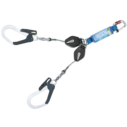 マーベル MAT-CR212-130 フルハーネス用巻取式ツインランヤード (130kg) MARVEL 21,591円