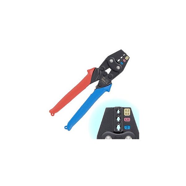 マーベル MH-032 圧着工具 ハンドプレス 絶縁被覆付・圧着端子・スリーブ用 MH032 MARVEL