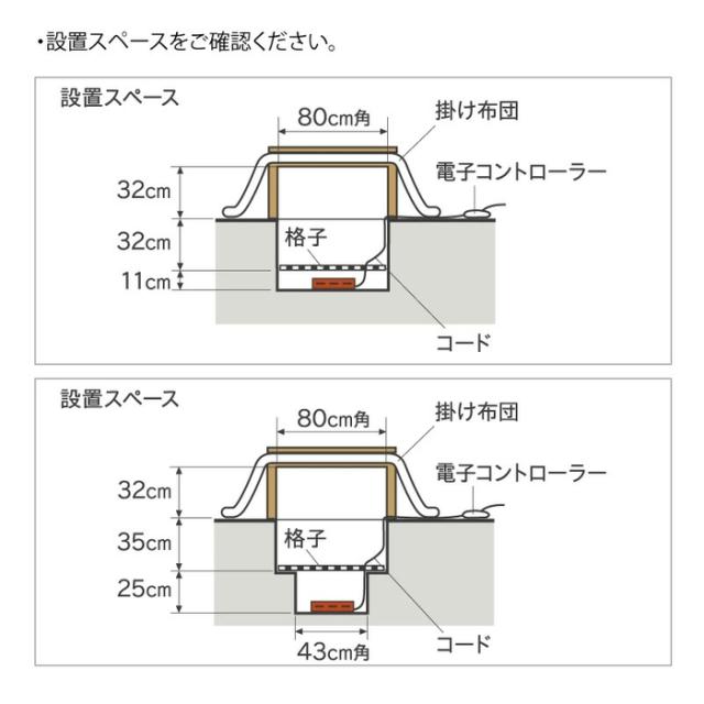 メトロ MH-604RE(DB) 堀こたつヒーター ハロゲンヒーター サークル式 電子コントローラー式 暖房 防寒 こたつ 炬燵 METRO_6