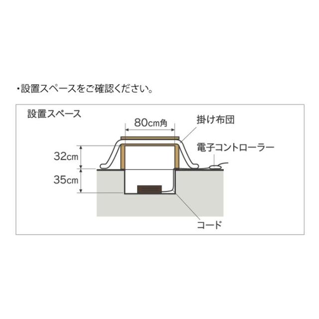 メトロ MH-606RE(DB) 堀こたつヒーターハロゲンヒーター サークル式