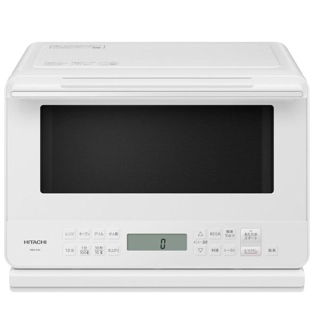 日立 MRO-F6C(W) オーブンレンジ 27L ホワイト コンパクト ワイド 