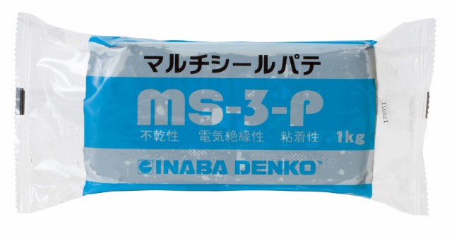 因幡電工 MS-3-P マルチシールパテ 配管副部材 不乾性・粘着性・止水性・電気絶縁性(20個セット) INABA