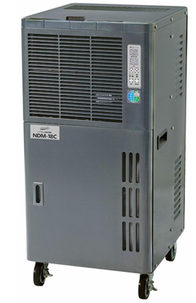 ナカトミ NDM-18C ノンフロン型除湿機 単相100V 湿度制御付き 除湿器 