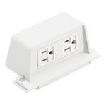 パナソニック NE23130MW パナトラックF型Sボックスフロアコンセ 接地2P15A125Vマットホワイト Panasonic
