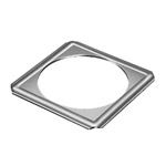 パナソニック NE64926 85丸穴プレートCタイプ (10個セット) Panasonicの通販は 9,928円