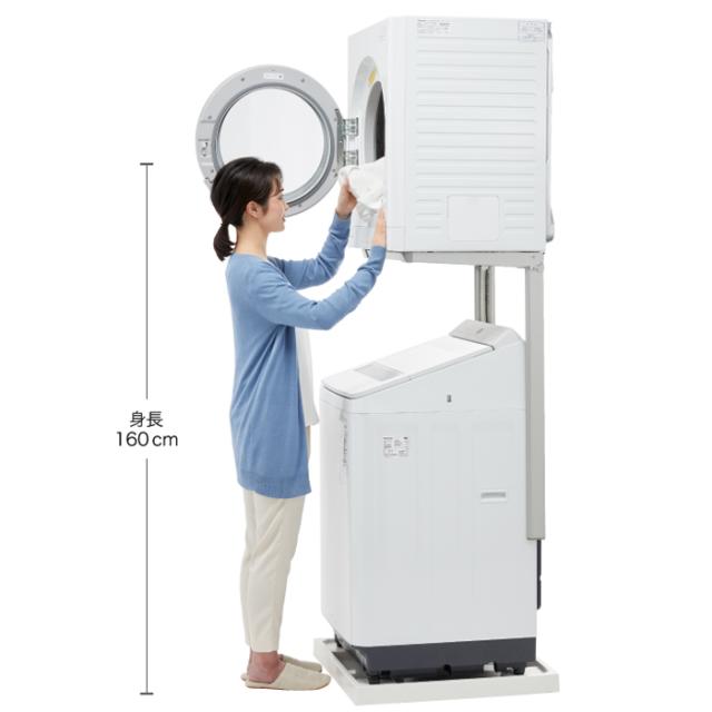 パナソニック NH-D605-W 衣類乾燥機 乾燥容量 6.0kg ホワイト 洗濯物 ツイン2温風 除菌 空冷除湿式 Panasonic