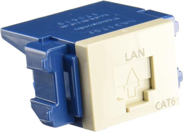 パナソニック NR3170F ぐっとすCAT6モジュラ埋込、ベージュ (10個セット) Panasonic