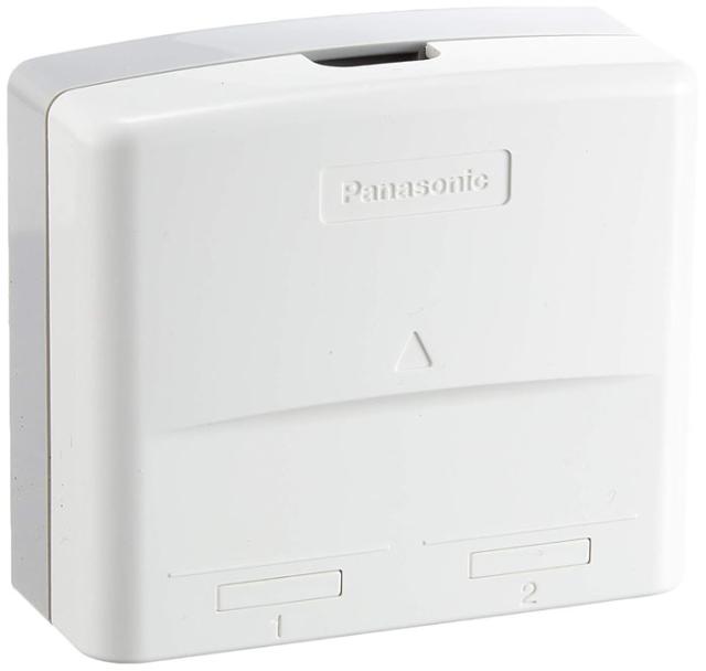 パナソニック NR3172 ぐっとすCAT6モジュラ(露出、2コ口) (5個セット) Panasonic