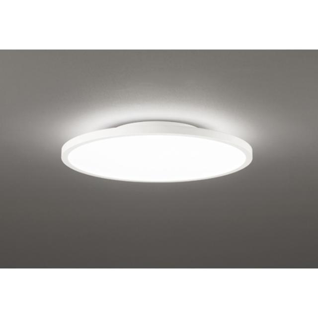 オーデリック OL291617BR LEDシーリングライト(フラットプレート/関節光切替) 〜12畳用 調光・調色タイプ 電球〜昼光色 オフホワイト (専用リモコン付属) ODELIC