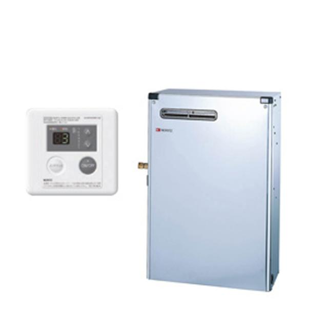 ノーリツ OX-3706YSV 石油給湯器 台所リモコン付属 給湯専用 セミ貯湯式 屋外据置型 前面排気 ステンレス外装 NORITZ (代引不可) (法人限定)の通販は 50,299円