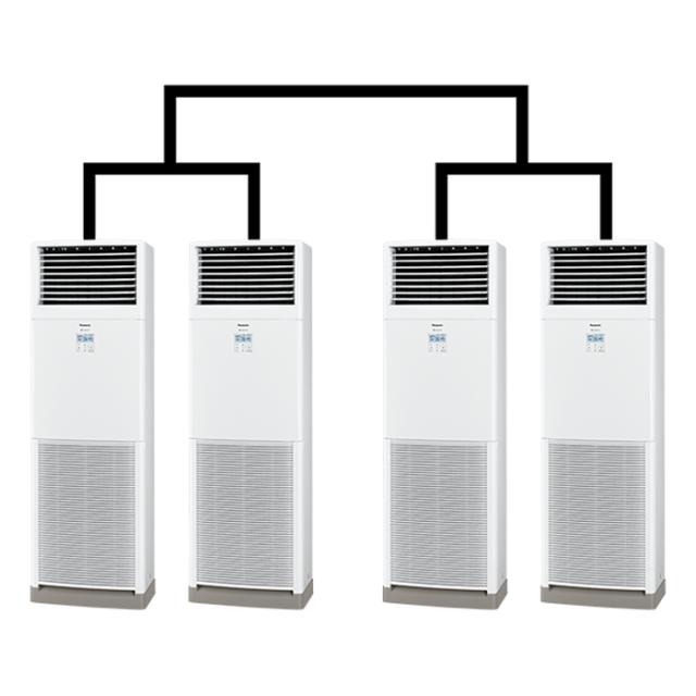 パナソニック PA-P224B7HVNB 業務用エアコン 床置形 ダブルツイン 三相 パッケージエアコン 8馬力 200V XEPHY Eco クーラー 冷房 暖房 Panasonic (法人限定) (代引不可)