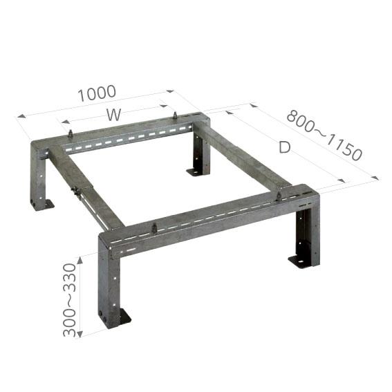 日晴金属 PB-103-L PBキャッチャー 平地(H300) (法人限定)