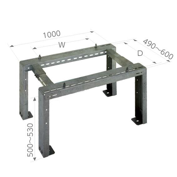 日晴金属 PB-105-S PBキャッチャー 平地(H500) (法人限定)