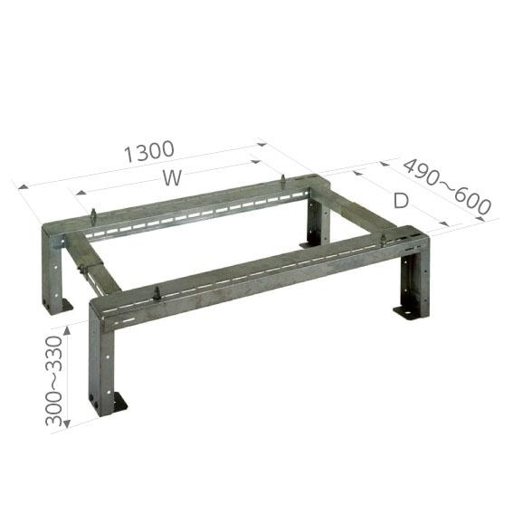 日晴金属 PB-133-S PBキャッチャー 平地(H300) (法人限定)