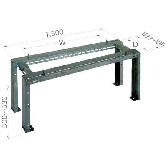 日晴金属 PB-155-SS PBキャッチャー 平地(H500) (法人限定)